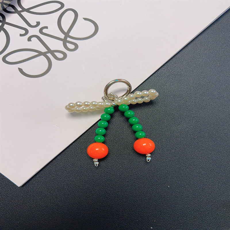 Decorative Beaded Charm Keychain Stornfield 1790135911