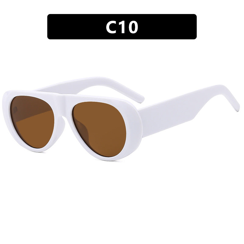 Women's fashionable sunglasses with futuristic design and polarized lenses Stornfield