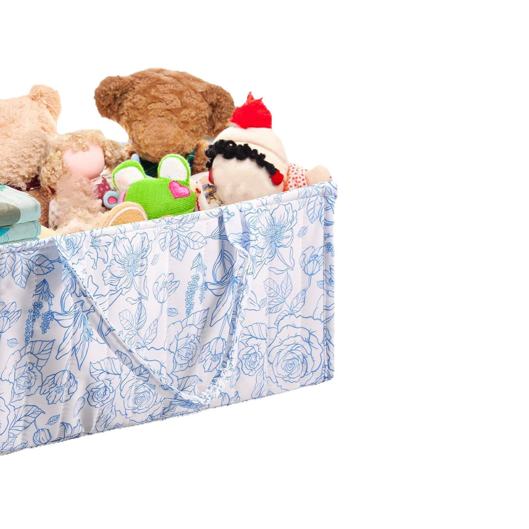 Versatile storage basket with compartments and charming animal motif Stornfield