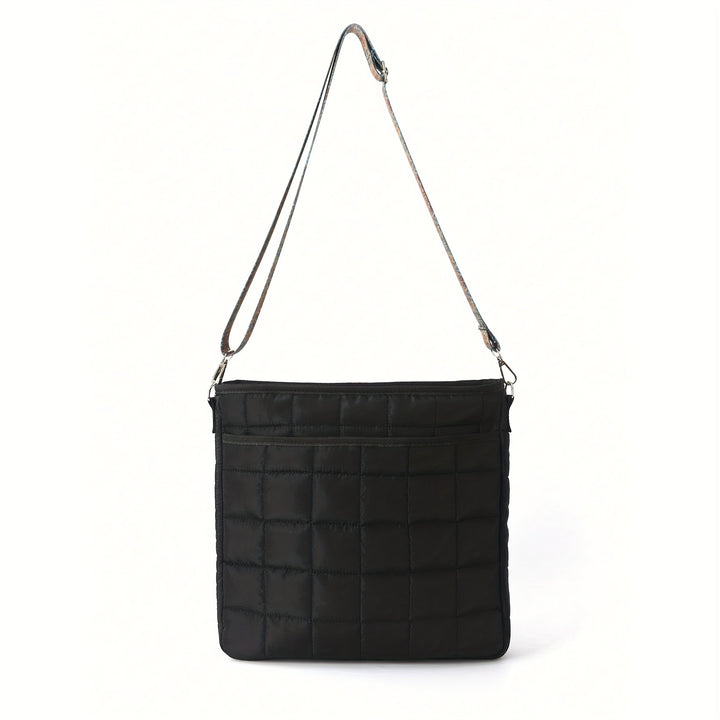 Fashionable shoulder bag with square quilted pattern Stornfield