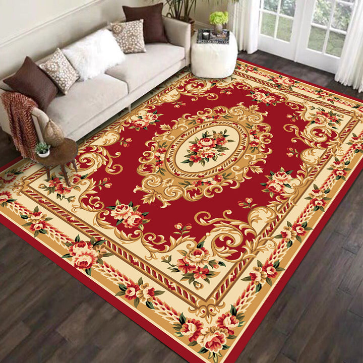 Elegant Floral Pattern Area Rug