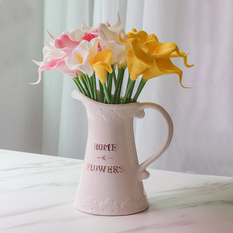 Realistic Decorative Calla Lily Stem