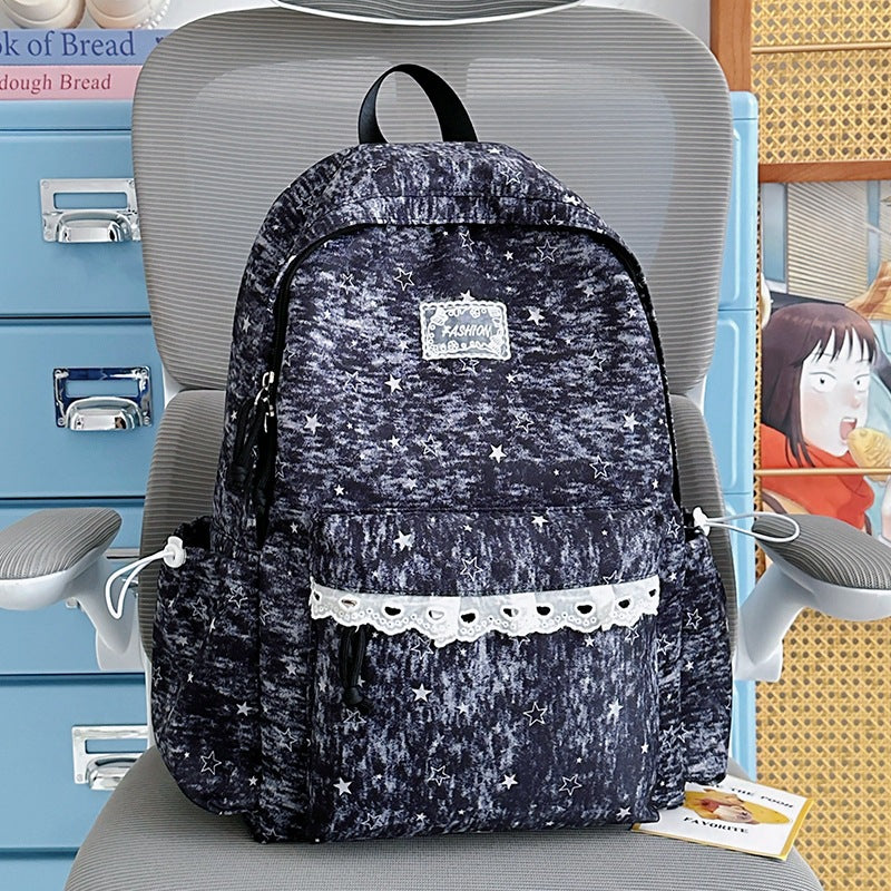 Fun Star-Embellished Backpack Stornfield
