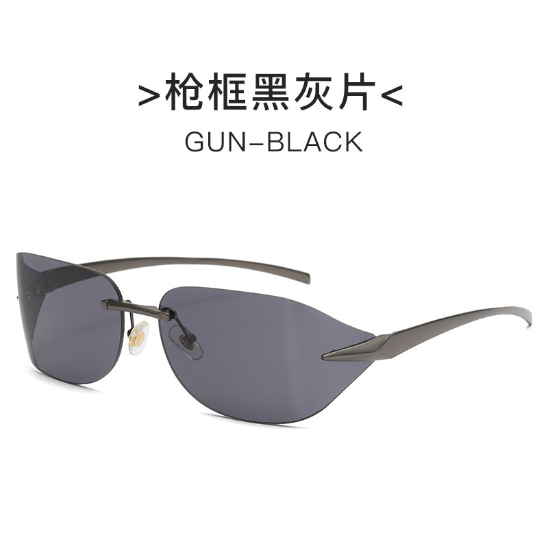 Women futuristic sunglasses with elegant minimalist design Stornfield