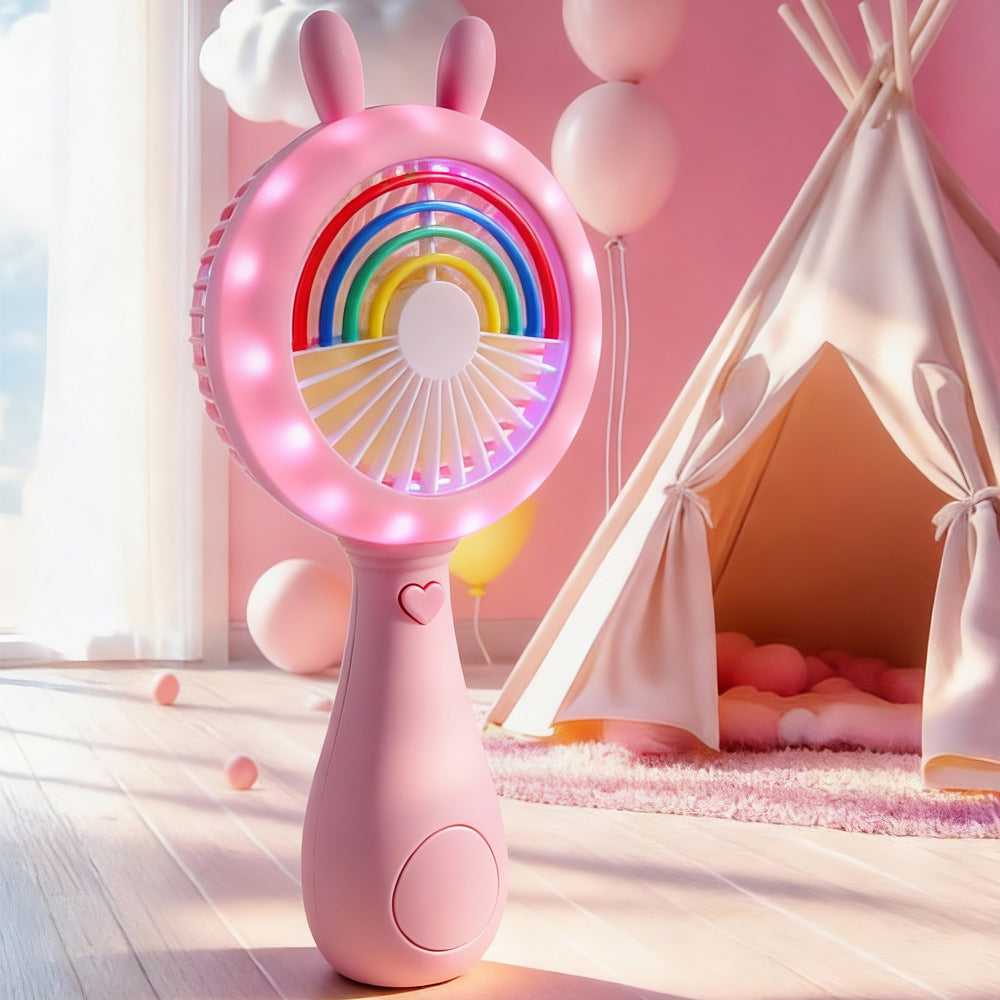 Unisex Portable Mini Fan in Cute Bunny Design Stornfield
