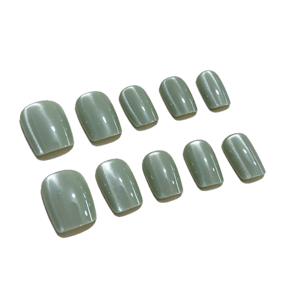 Artifici Nails with Elegant Satin Finish and Modern Design Stornfield