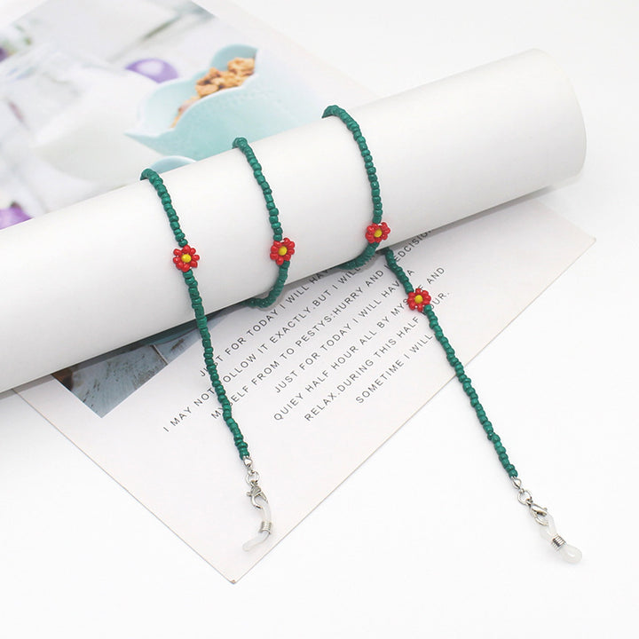 Floral Beaded Eyewear Chain Stornfield