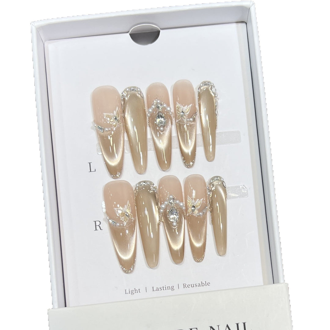 Artisan Press-On Nail Set Stornfield