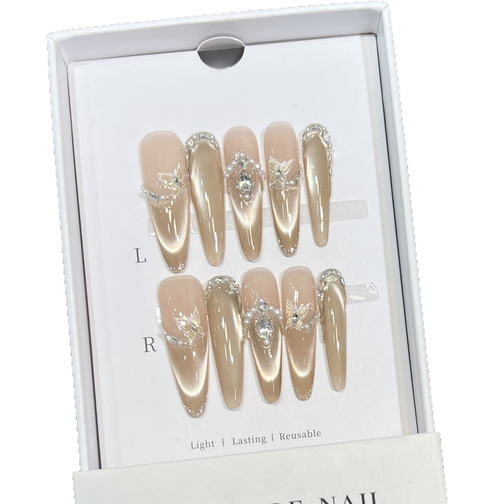 Artisan Press-On Nail Set Stornfield