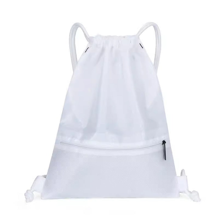 Honeycomb Patterned Drawstring Gym Bag Stornfield