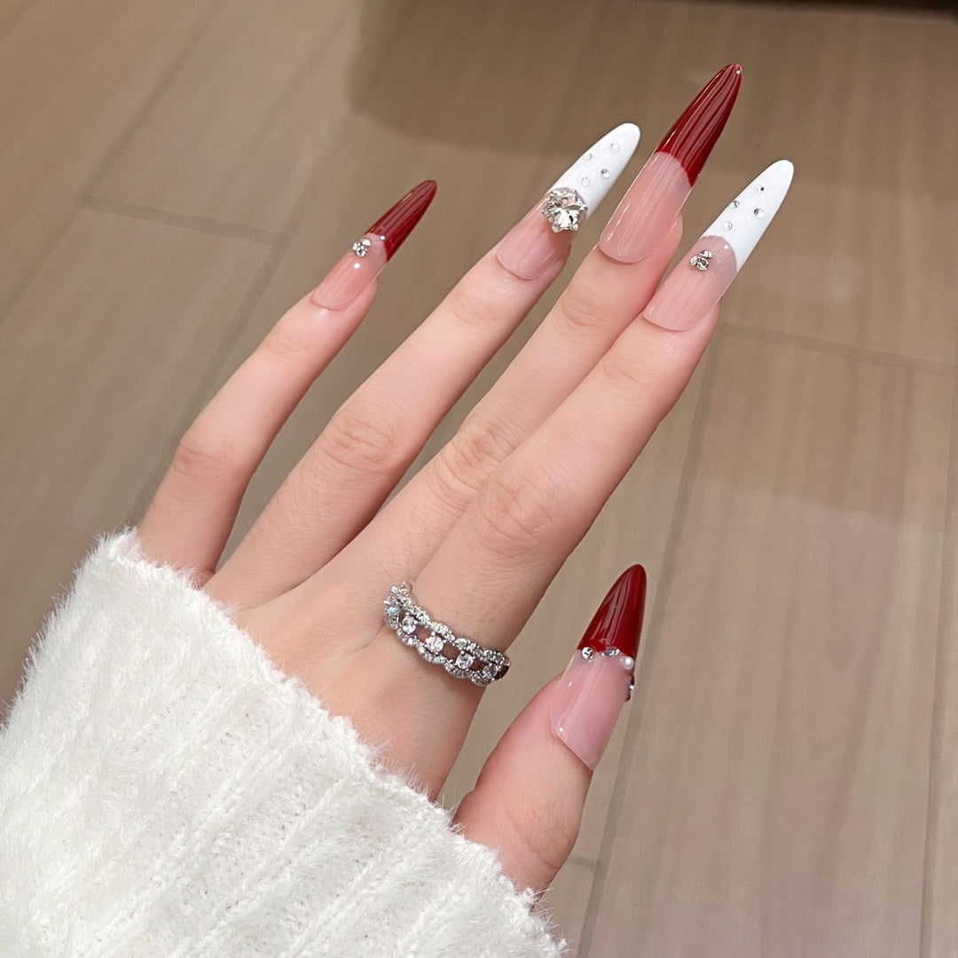Luxury Stiletto Press-On Nail Design Stornfield