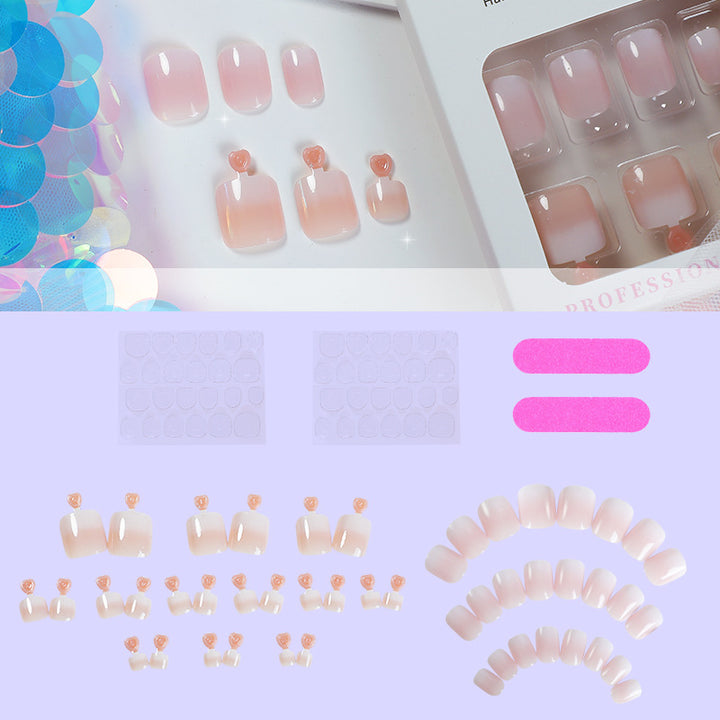 Artificial nail set with elegant shapes and smooth finish Stornfield