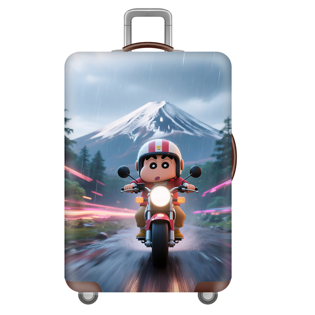 Unisex hard-shell suitcase with cheerful dinosaur motif Stornfield