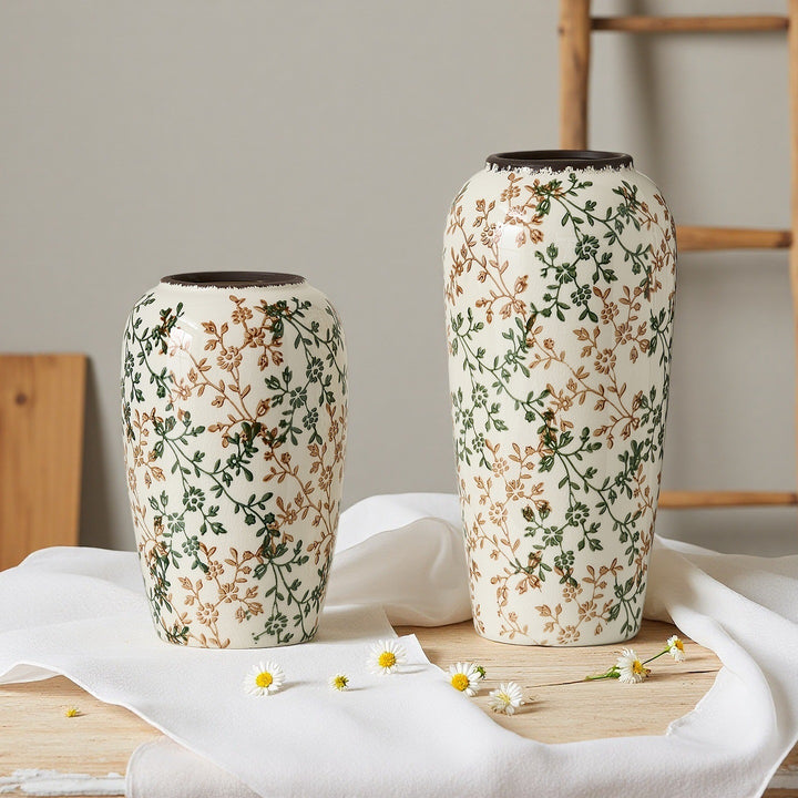 Floral ceramic vase Stornfield