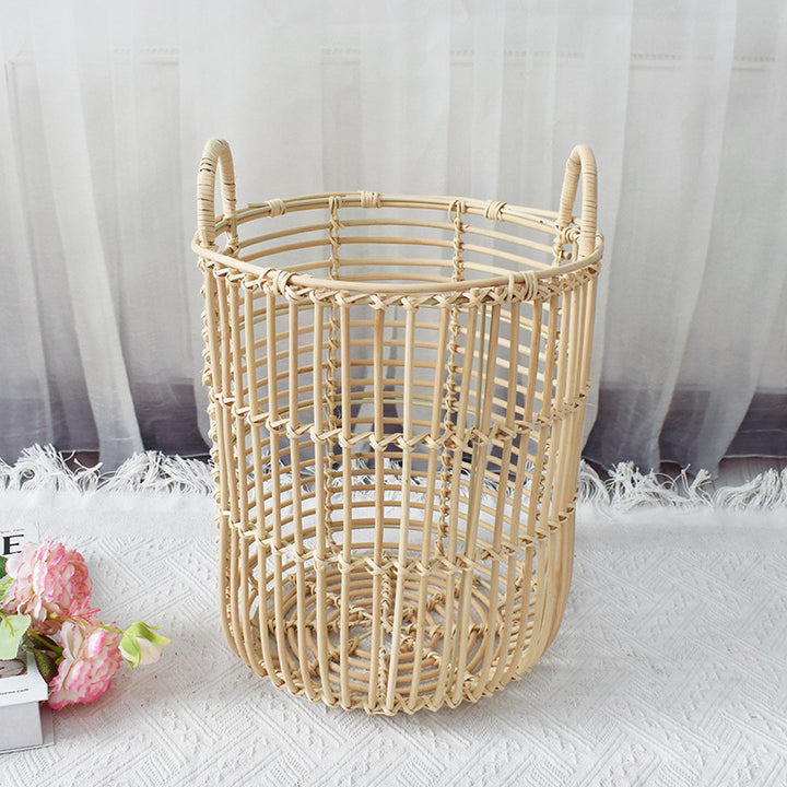 Decorative Wicker Storage Bin Stornfield