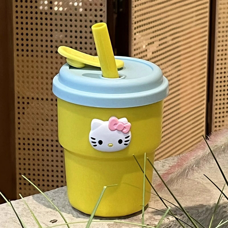 Women's reusable drinking cups with safe straw Stornfield