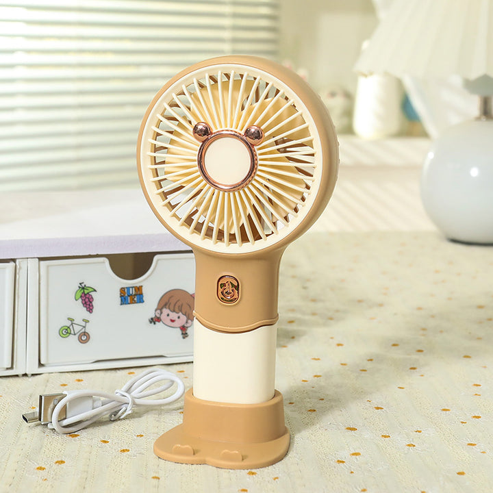 Women Portable Hand Fan with Innovative Animal Design Stornfield