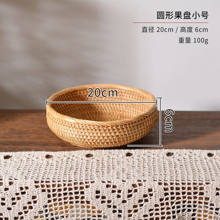 Ladies' beef decoration basket made of natural material Stornfield