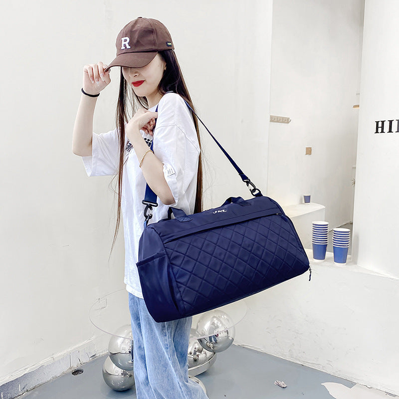 Stylish Quilted Gym Duffel Bag Stornfield