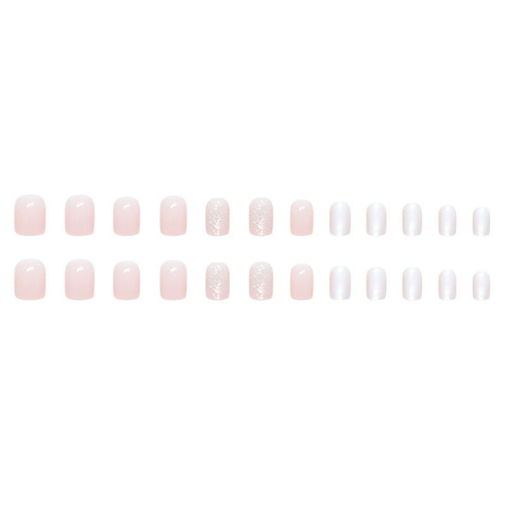 Elegant Glossy Press-On Nail Set Stornfield