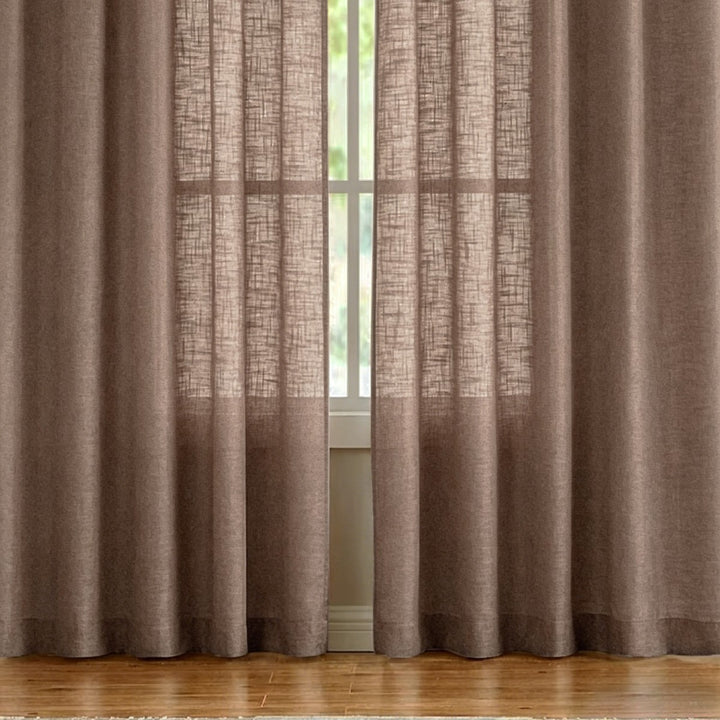 Sheer Linen Window Curtains Stornfield