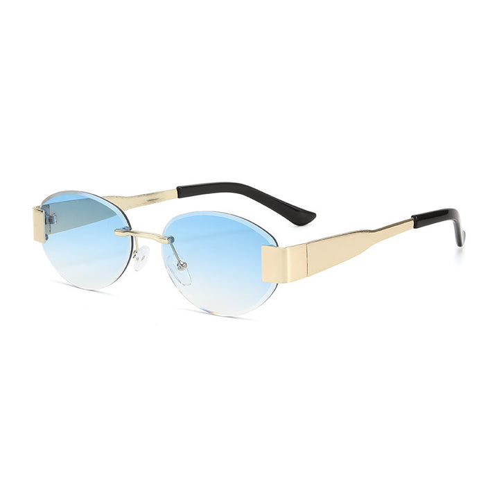 Women's glamorous sunglasses with clear, elegant frame and protective UV filter Stornfield