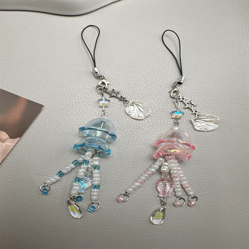 Decorative Jellyfish Charm Phone Strap Stornfield