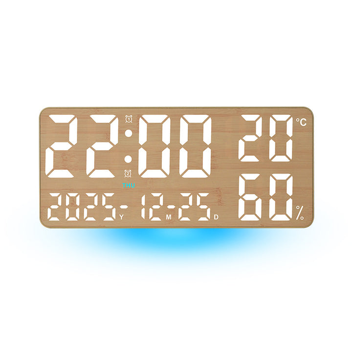 Digital multifunction alarm clock with large LED display Stornfield