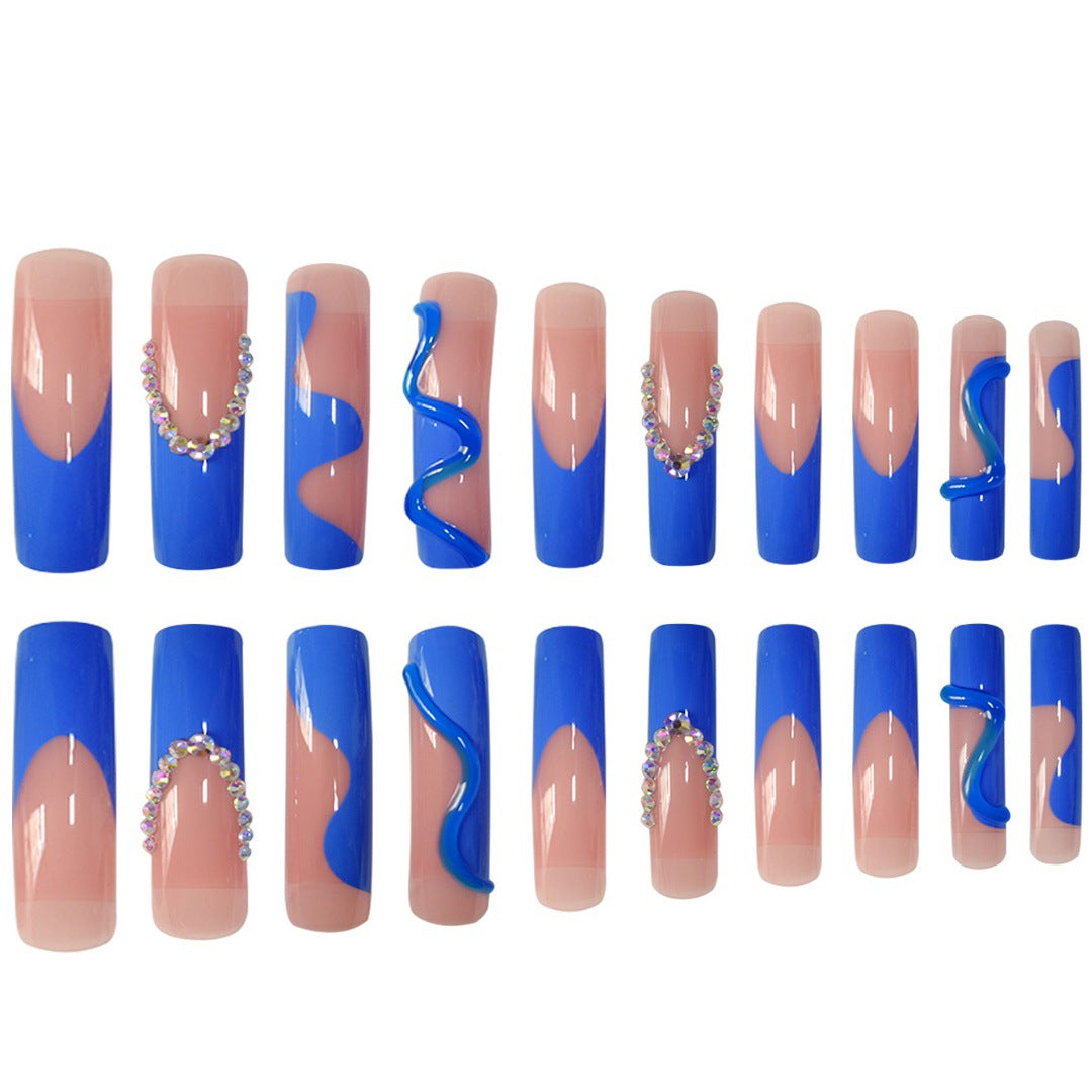 Artistic Press-On Nails Set Stornfield
