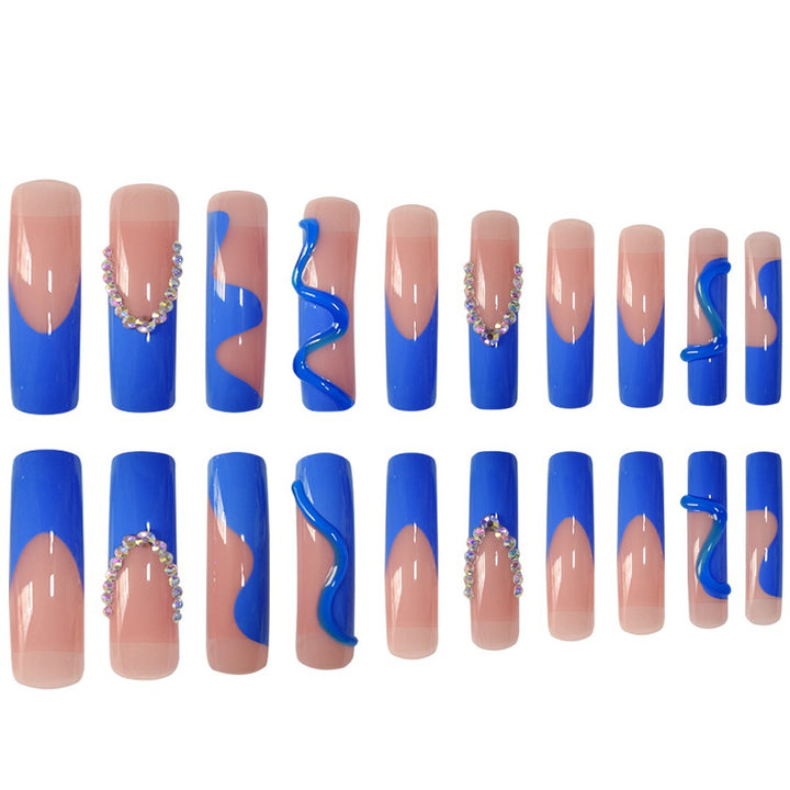 Artistic Press-On Nails Set Stornfield