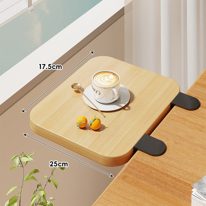 Clamp-On Window Sill Desk Extension Shelf