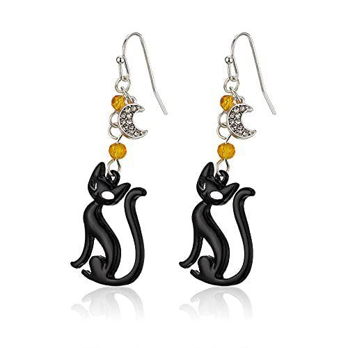 Playful Cat Dangle Earrings Stornfield