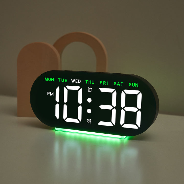 Digital LED Alarm Clock with Multifunctional Date Display Stornfield