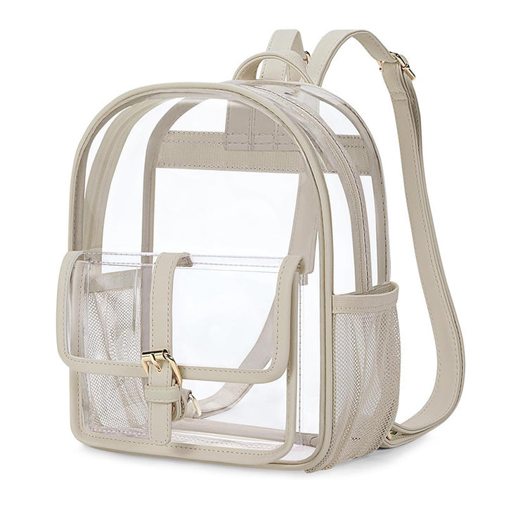 Transparent Backpack Bag with Organized Interior Stornfield