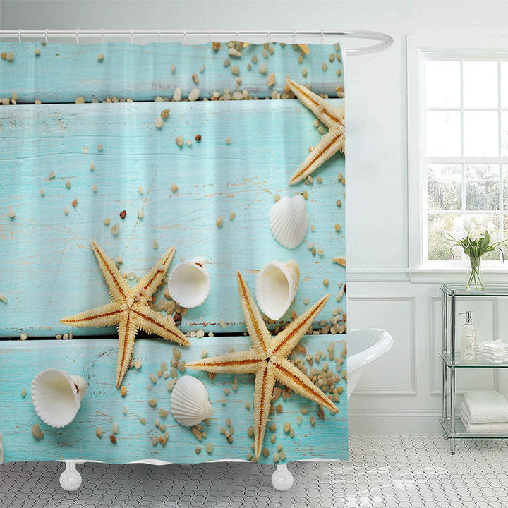 Coastal-themed Shower Curtain Stornfield