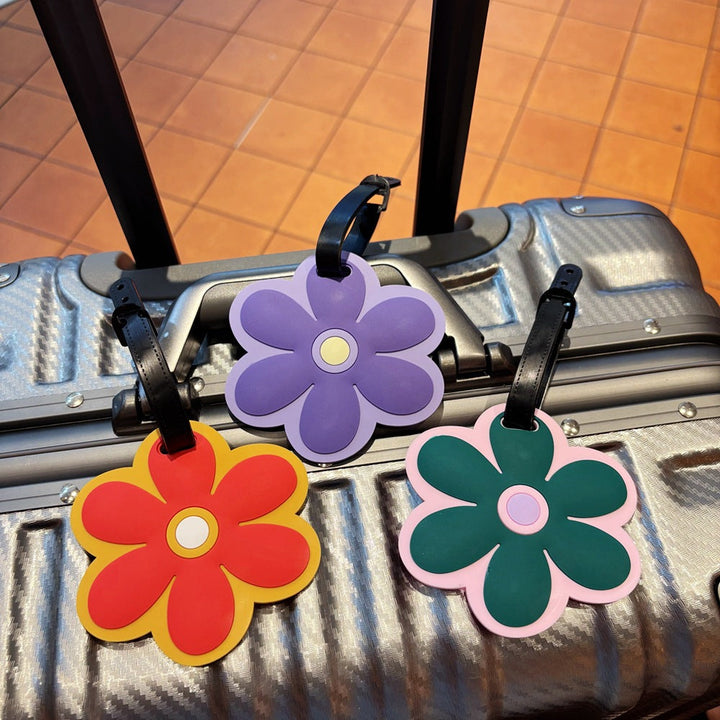 Floral Silicone Luggage Tag Stornfield
