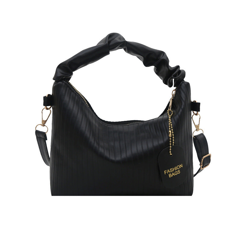 Ribbed Texture Shoulder Bag Stornfield