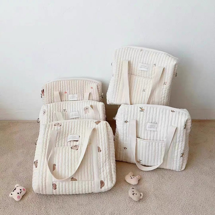 Quilted Baby Diaper Backpack