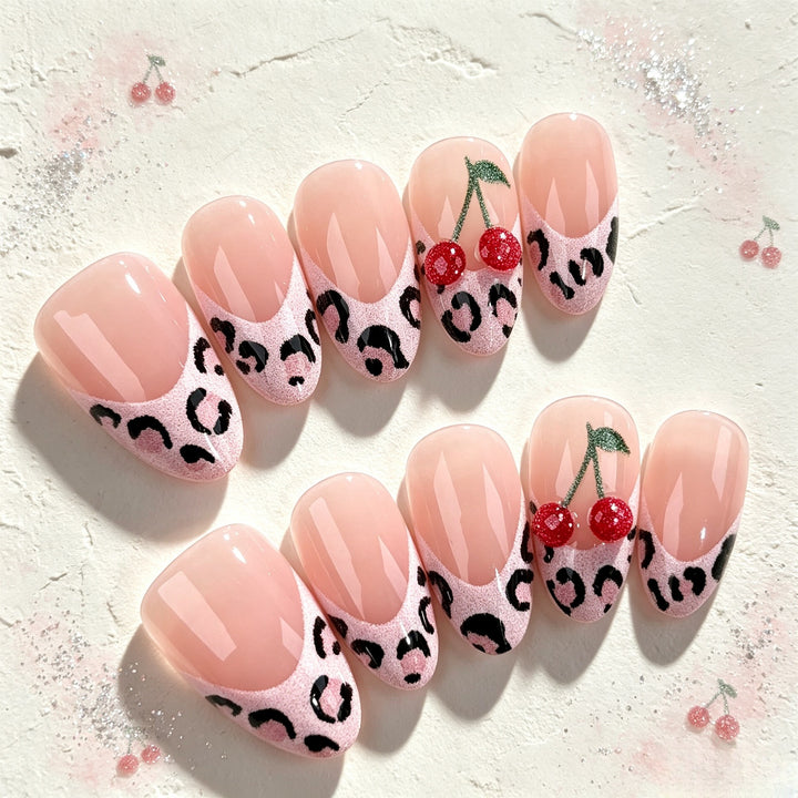 Elegant Press-On Nail Art Set 1790746251
