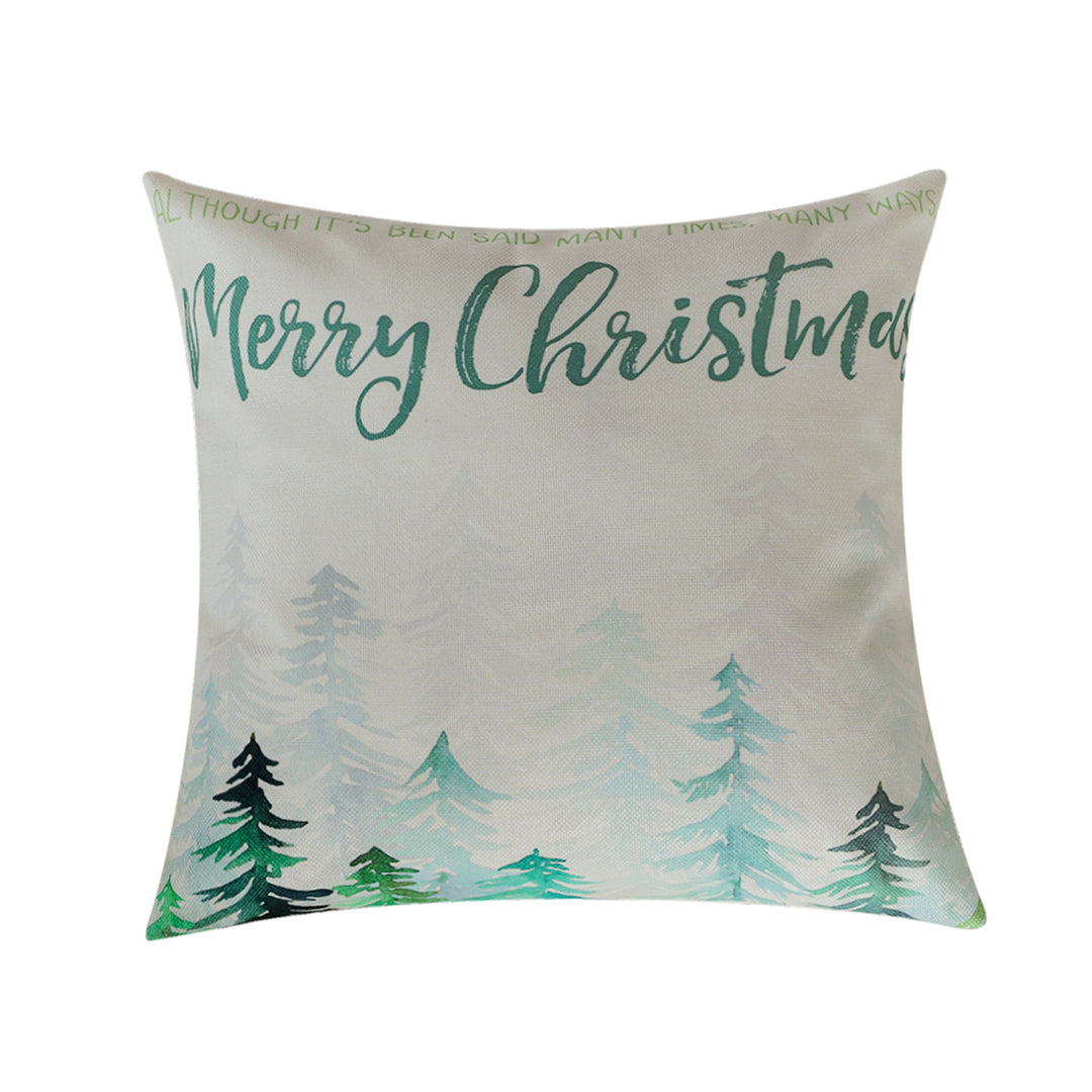 Decorative cushions with festive motif