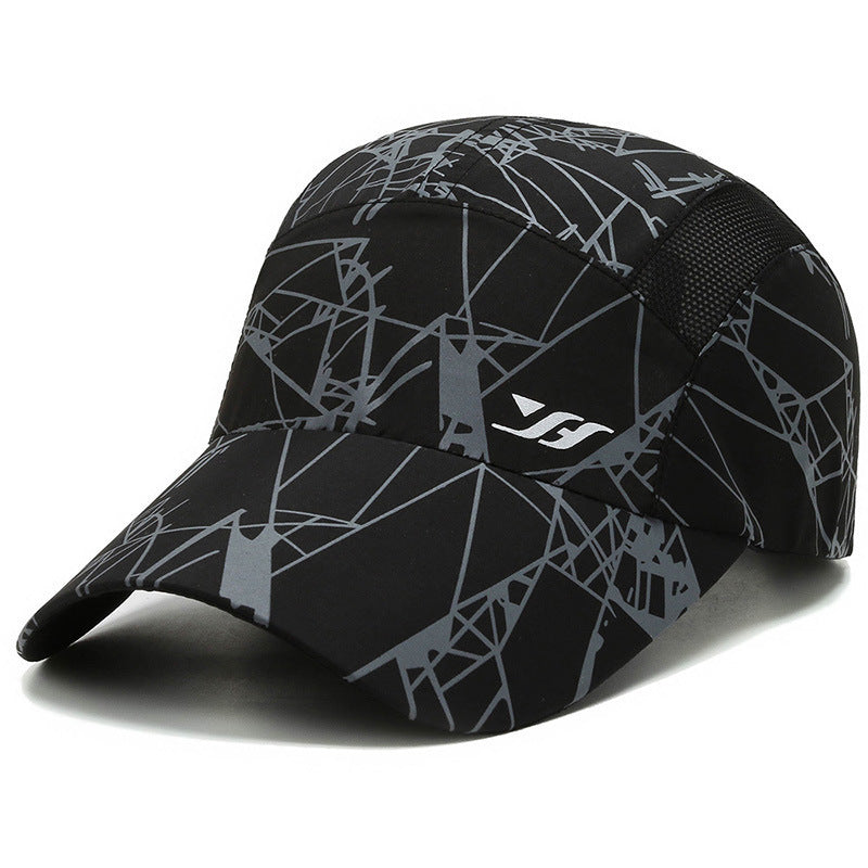 Women’s sporty running cap with stunning geometric pattern Stornfield
