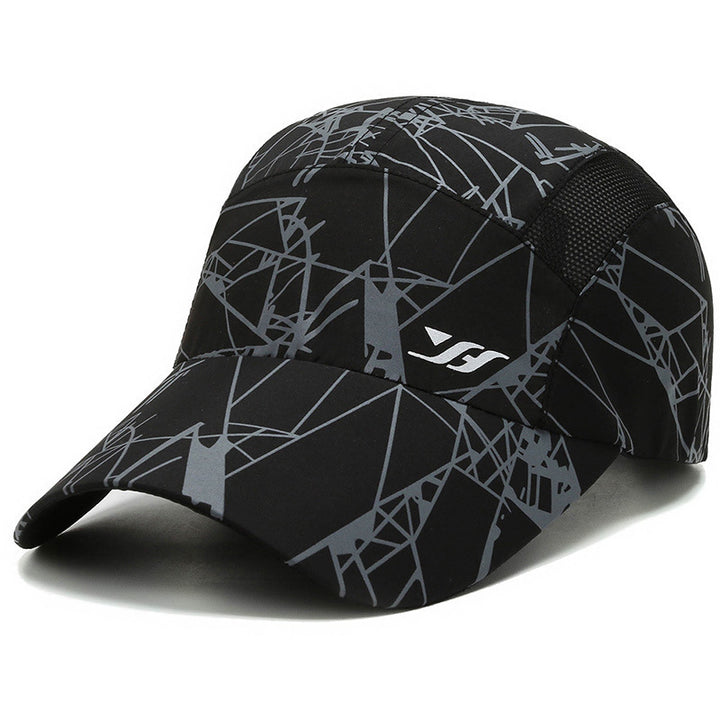 Women’s sporty running cap with stunning geometric pattern Stornfield