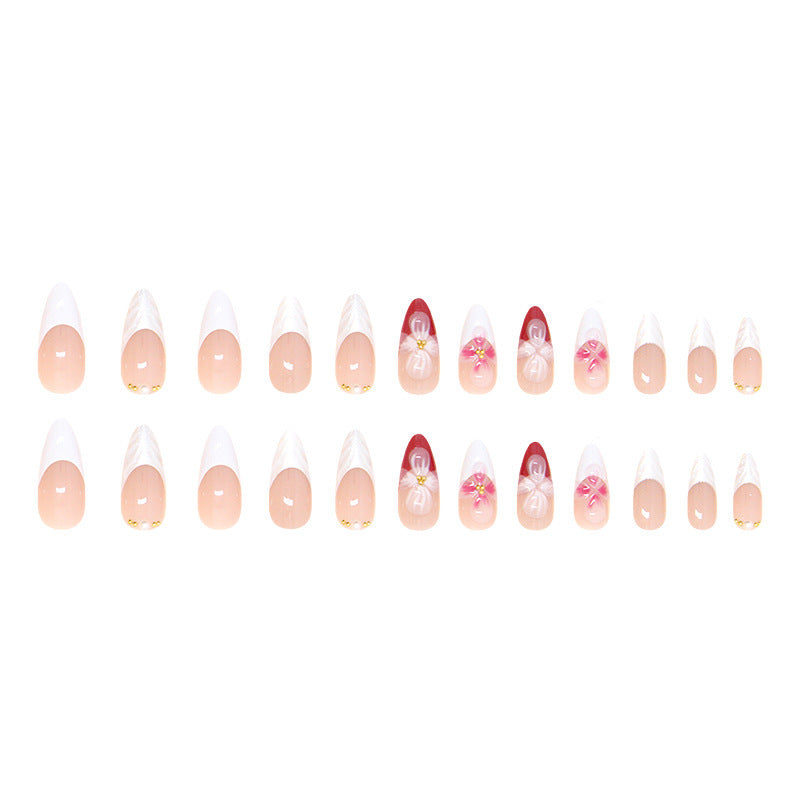 Floral Fantasy Press-On Nail Art Stornfield
