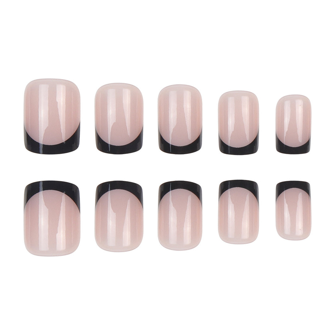 Elegant French Tip Nail Enhancements Stornfield