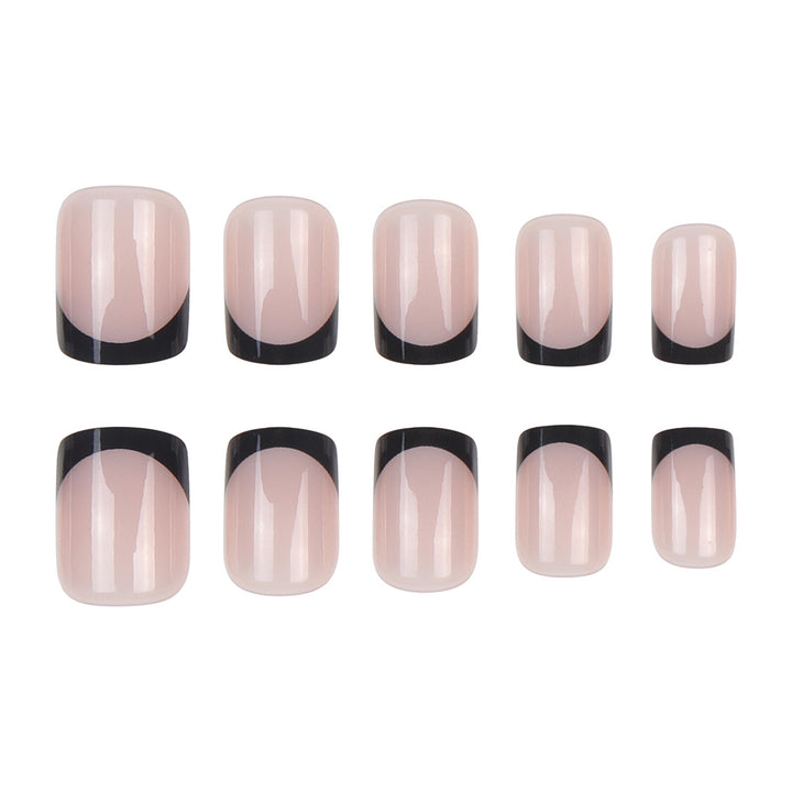 Elegant French Tip Nail Enhancements Stornfield