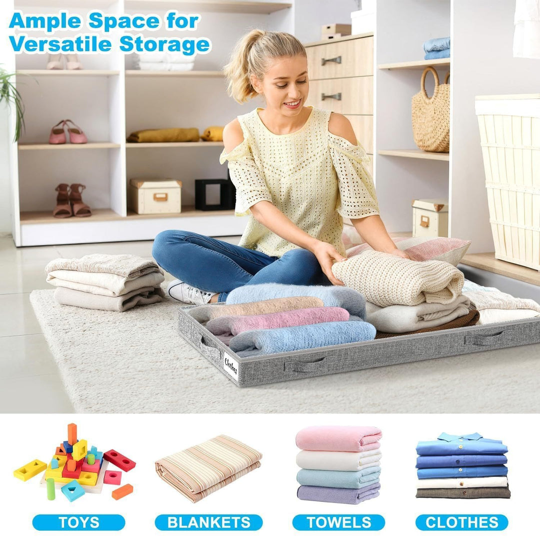 Large Capacity Under-Bed Storage Container