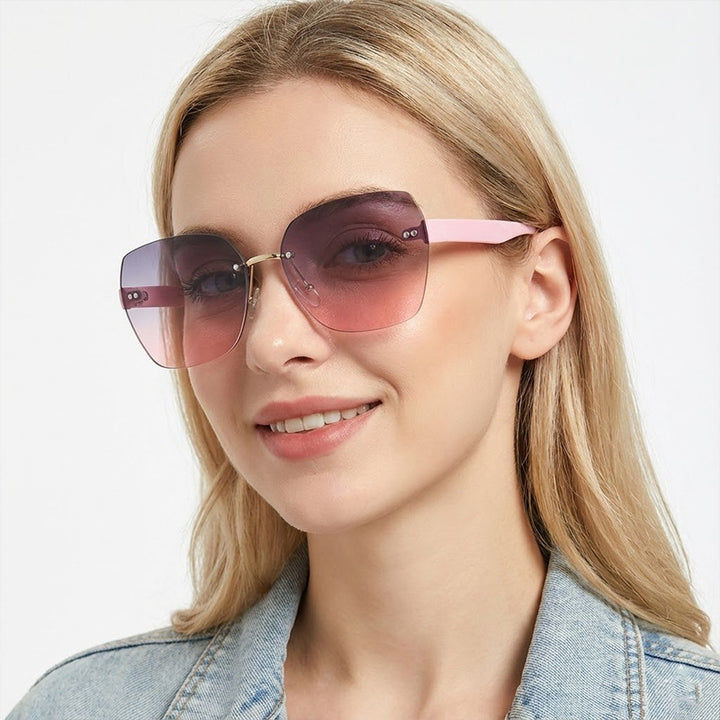Women's Fashion Tortoiseshell Sunglasses with Golden Accents Stornfield
