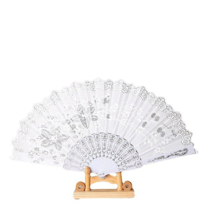 Ladies elegant lace fan Stornfield