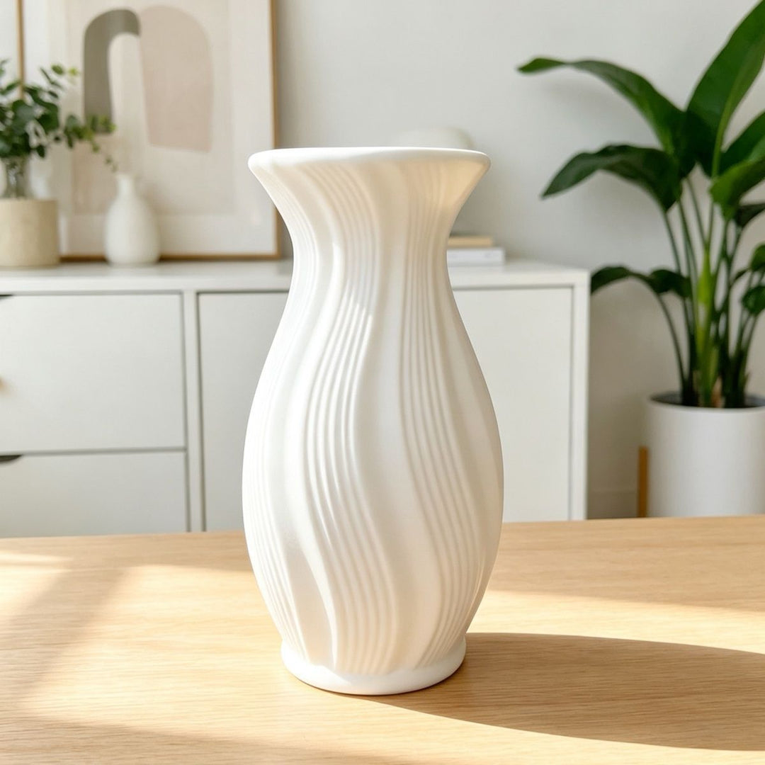 Textured Decorative Flower Vase Stornfeild