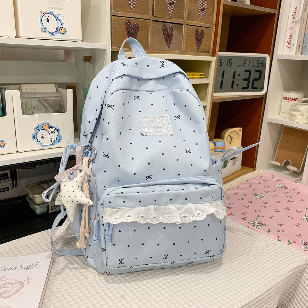 Adorable Polka Dot Backpack Stornfield